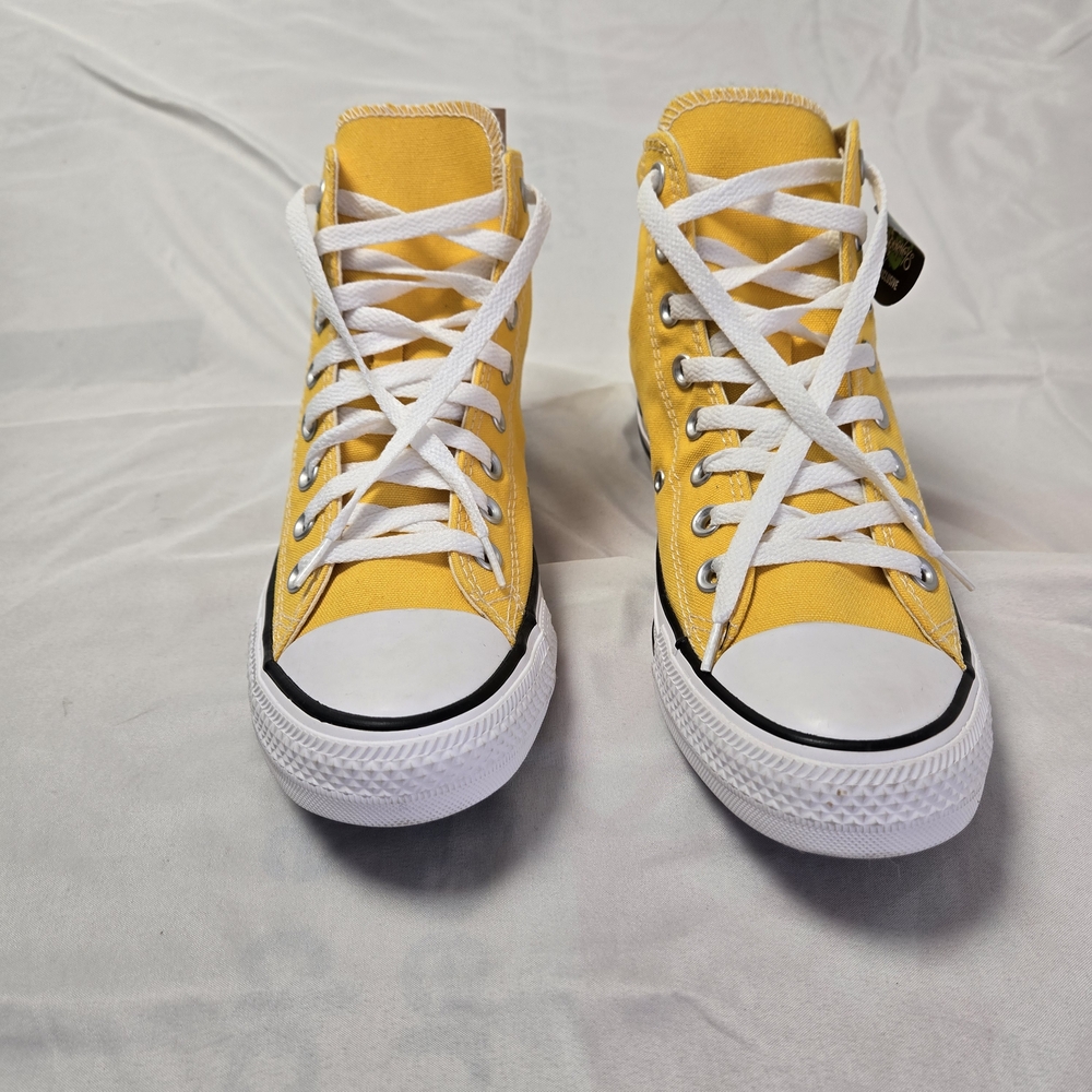 Converse Yellow High-Top Sneakers